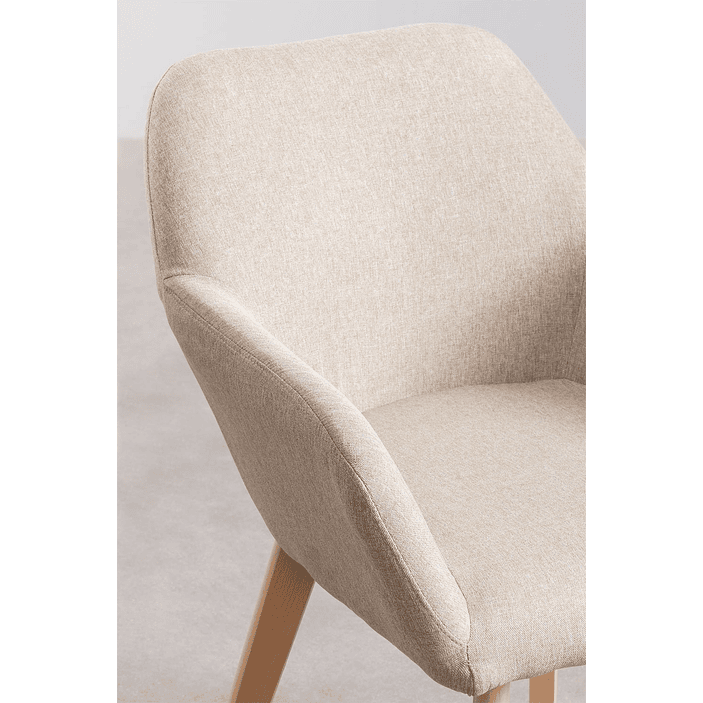 Silla de comedor con reposabrazos Ervi 6