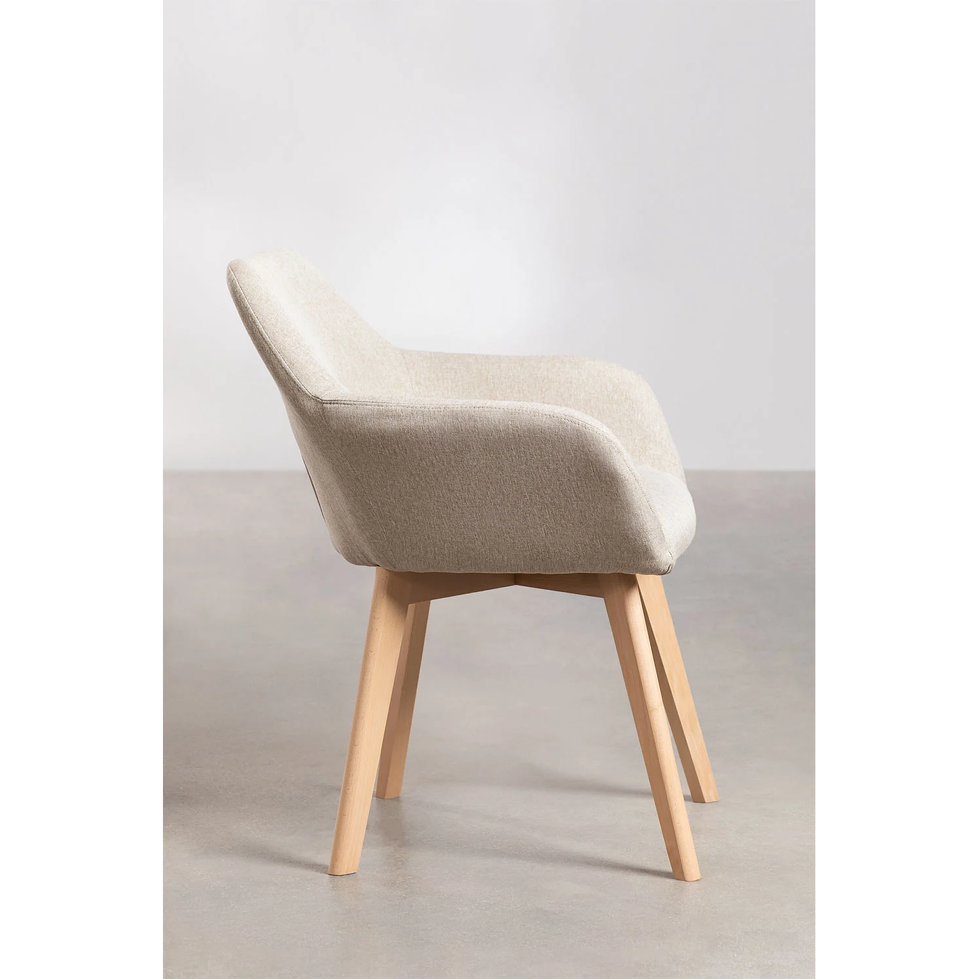 Silla de comedor con reposabrazos Ervi 4