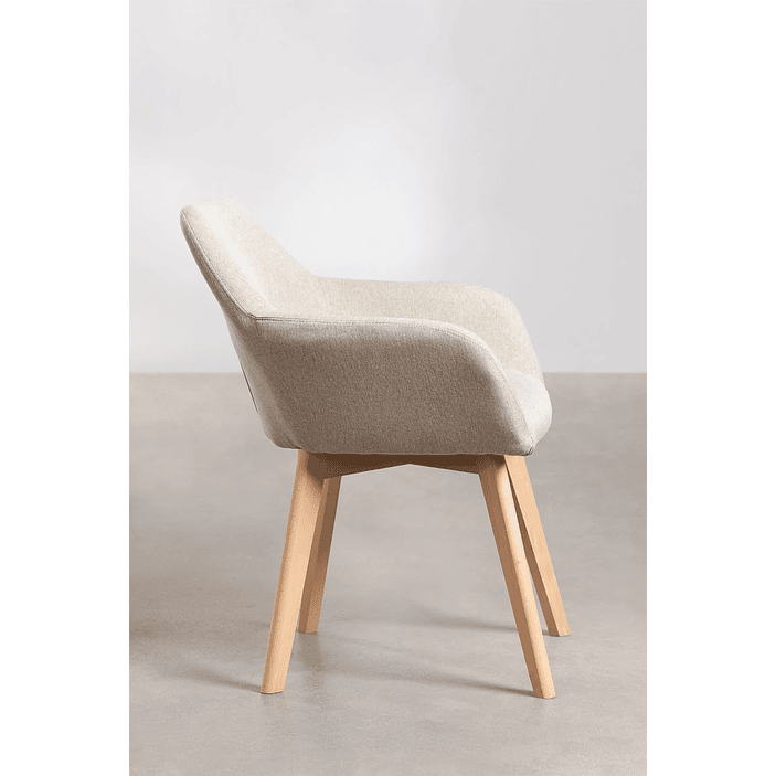 Silla de comedor con reposabrazos Ervi 4