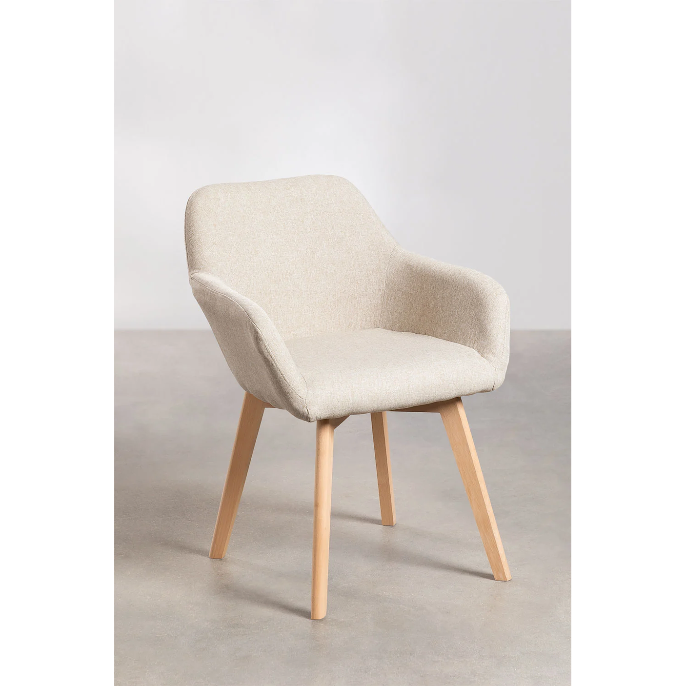 Silla de comedor con reposabrazos Ervi 1