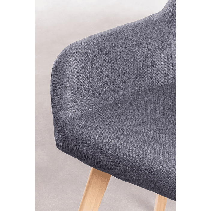 Silla de comedor con reposabrazos Ervi 10