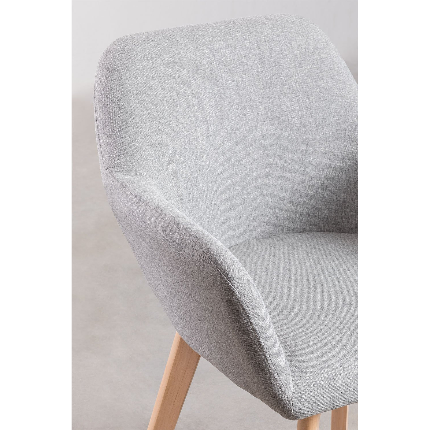 Silla de comedor con reposabrazos Ervi 18