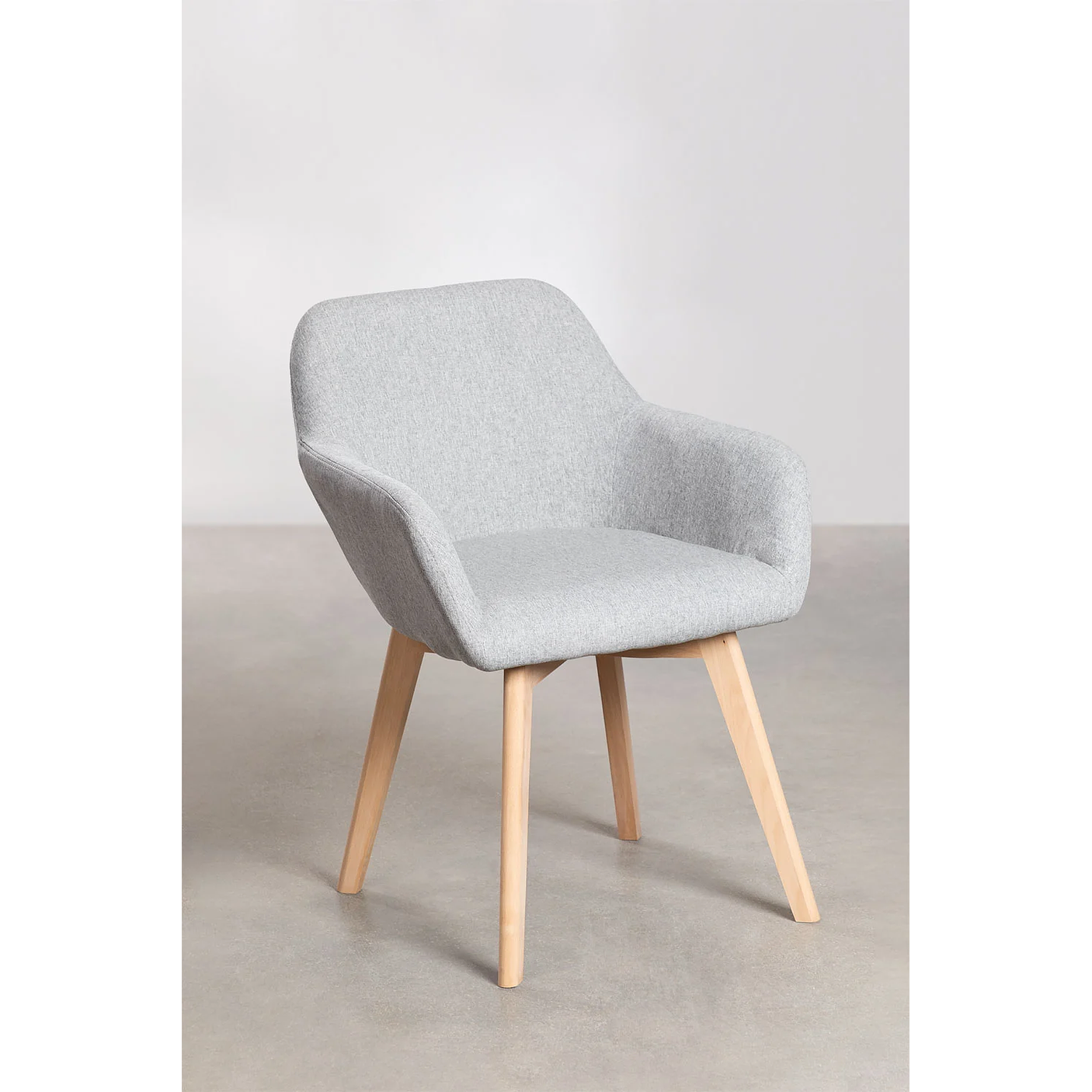 Silla de comedor con reposabrazos Ervi 12