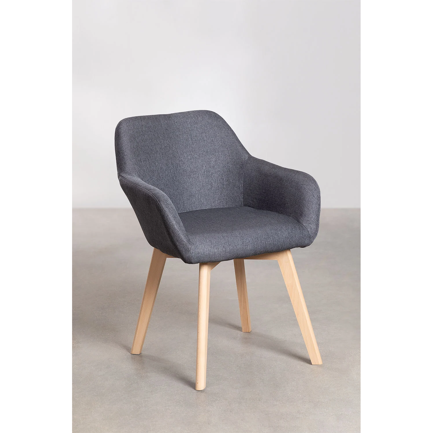 Pack de 2 sillas de comedor con reposabrazos Ervi 7