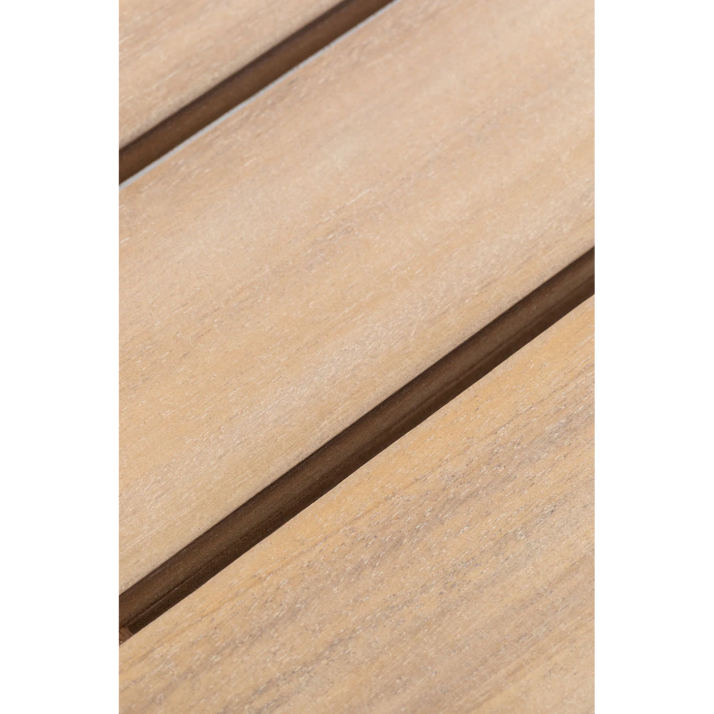 Mesa de jardín rectangular en madera de acacia Kaela 220 x 100 cm 5