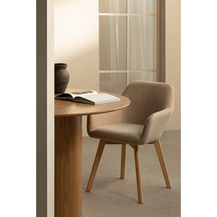 Pack de 4 sillas de comedor con reposabrazos Ervi
