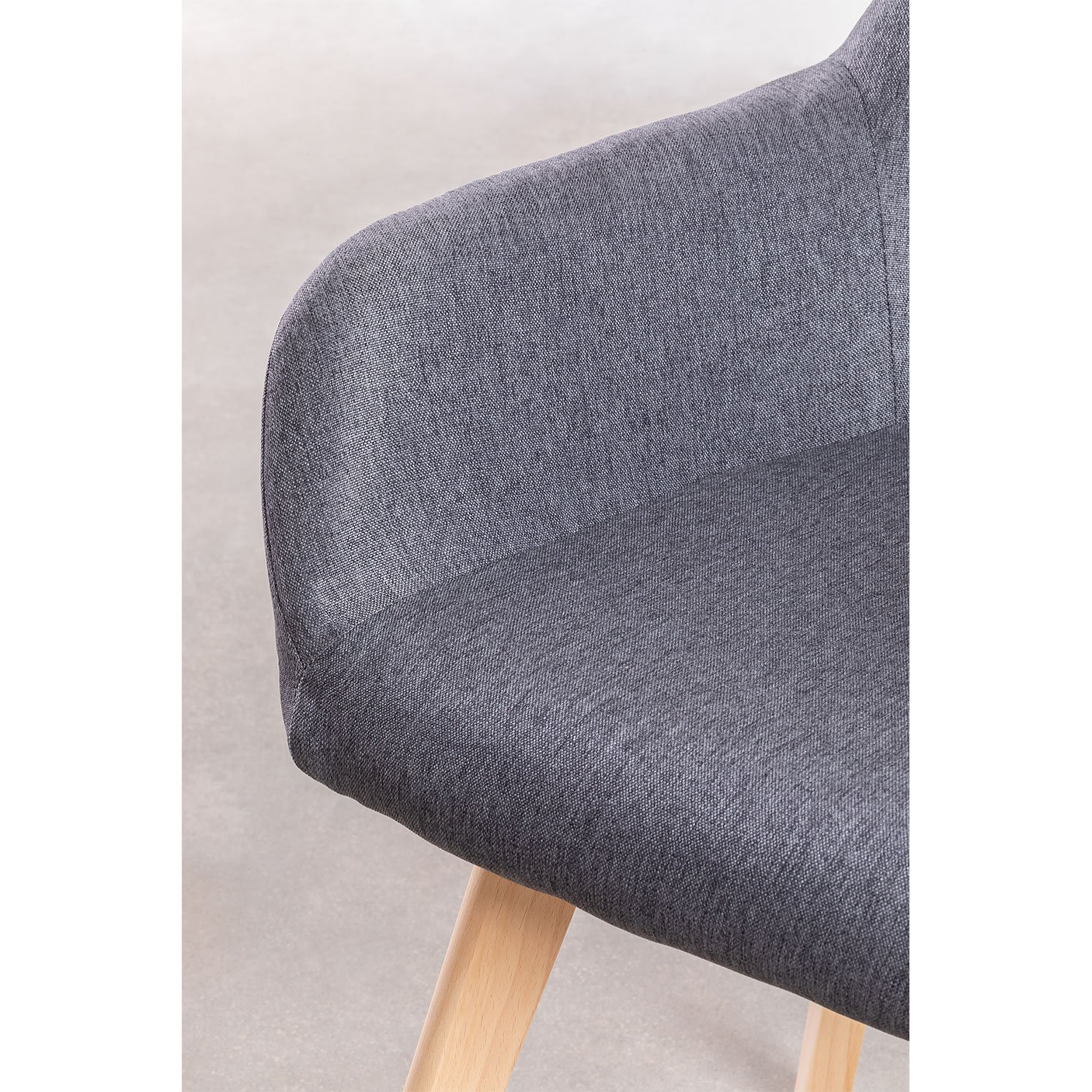 Pack de 4 sillas de comedor con reposabrazos Ervi 10