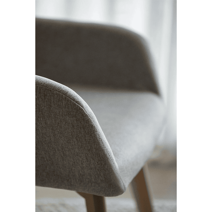 Pack de 4 sillas de comedor con reposabrazos Ervi 17