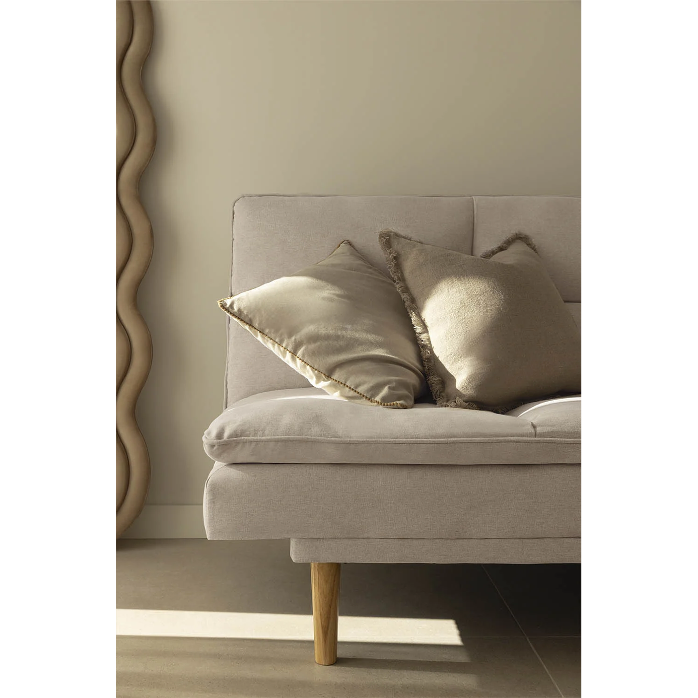 Sofá reclinable de 2 plazas en tela Veka 170 cm 2