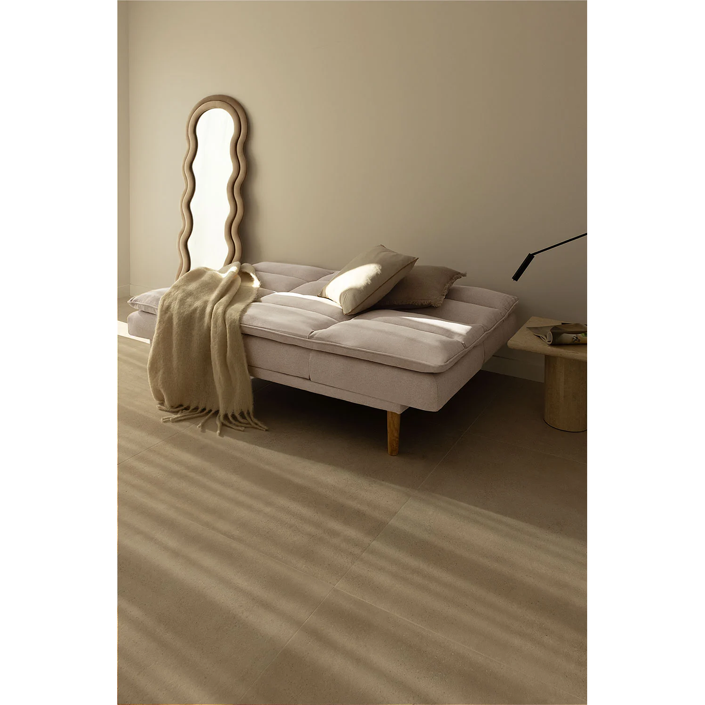 Sofá reclinable de 2 plazas en tela Veka 170 cm 3