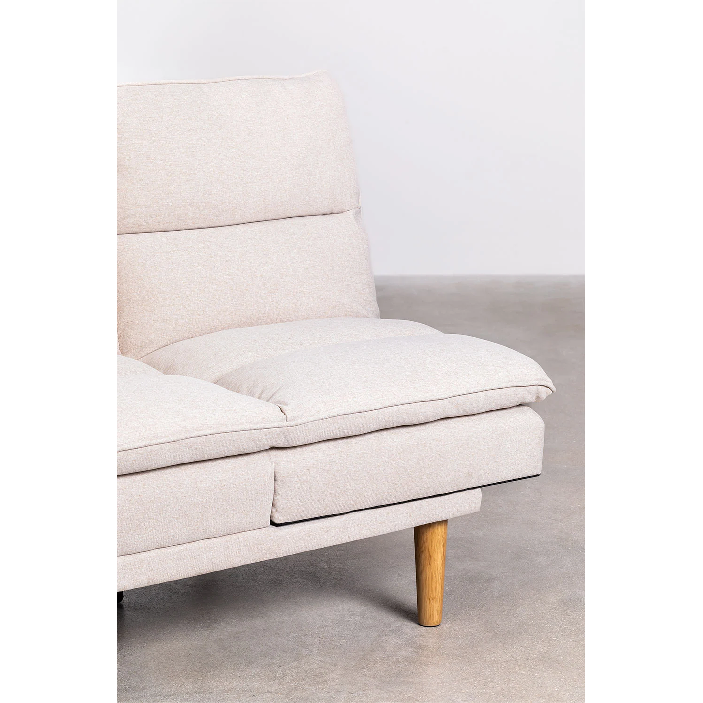 Sofá reclinable de 2 plazas en tela Veka 170 cm 4