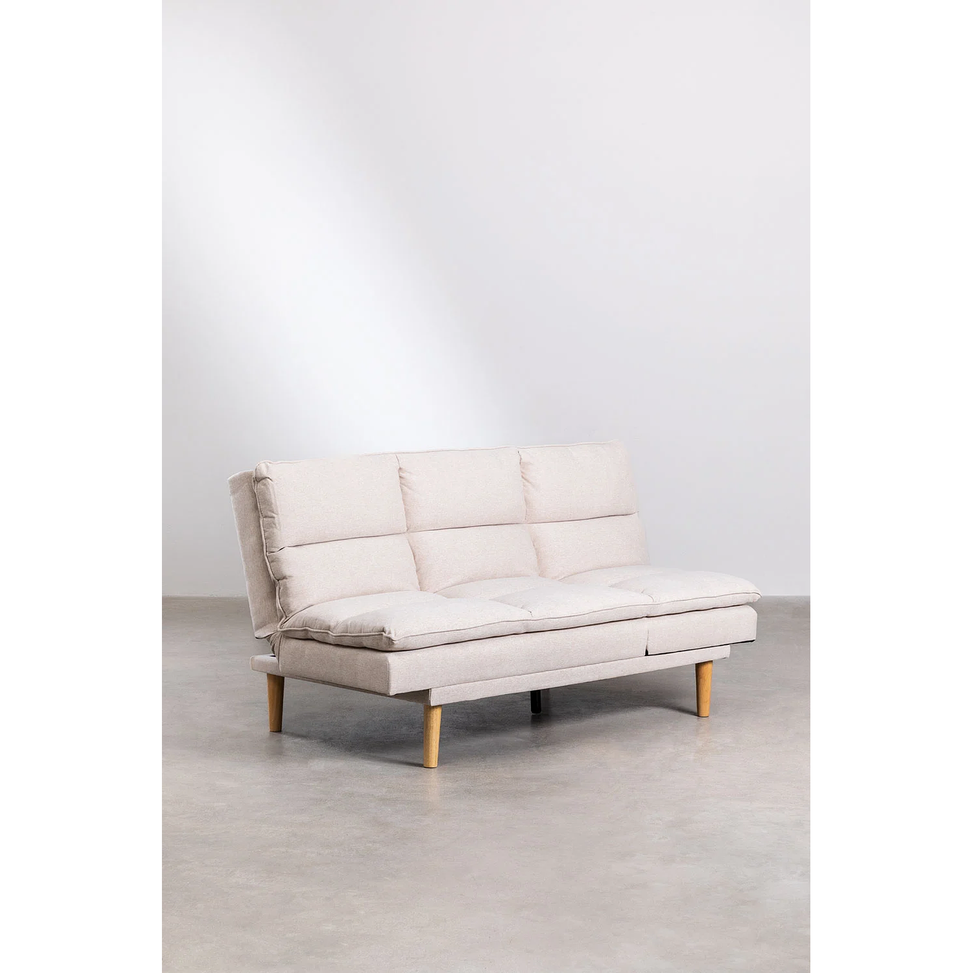 Sofá reclinable de 2 plazas en tela Veka 170 cm 5