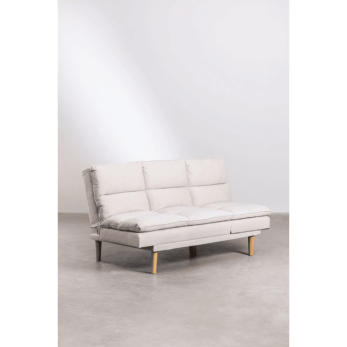 Sofá reclinable de 2 plazas en tela Veka 170 cm 5