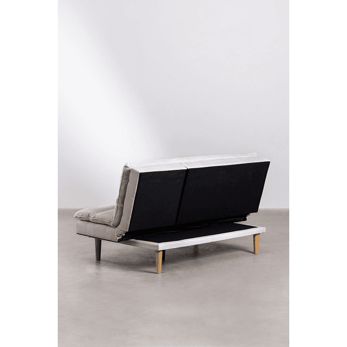 Sofá reclinable de 2 plazas en tela Veka 170 cm 7