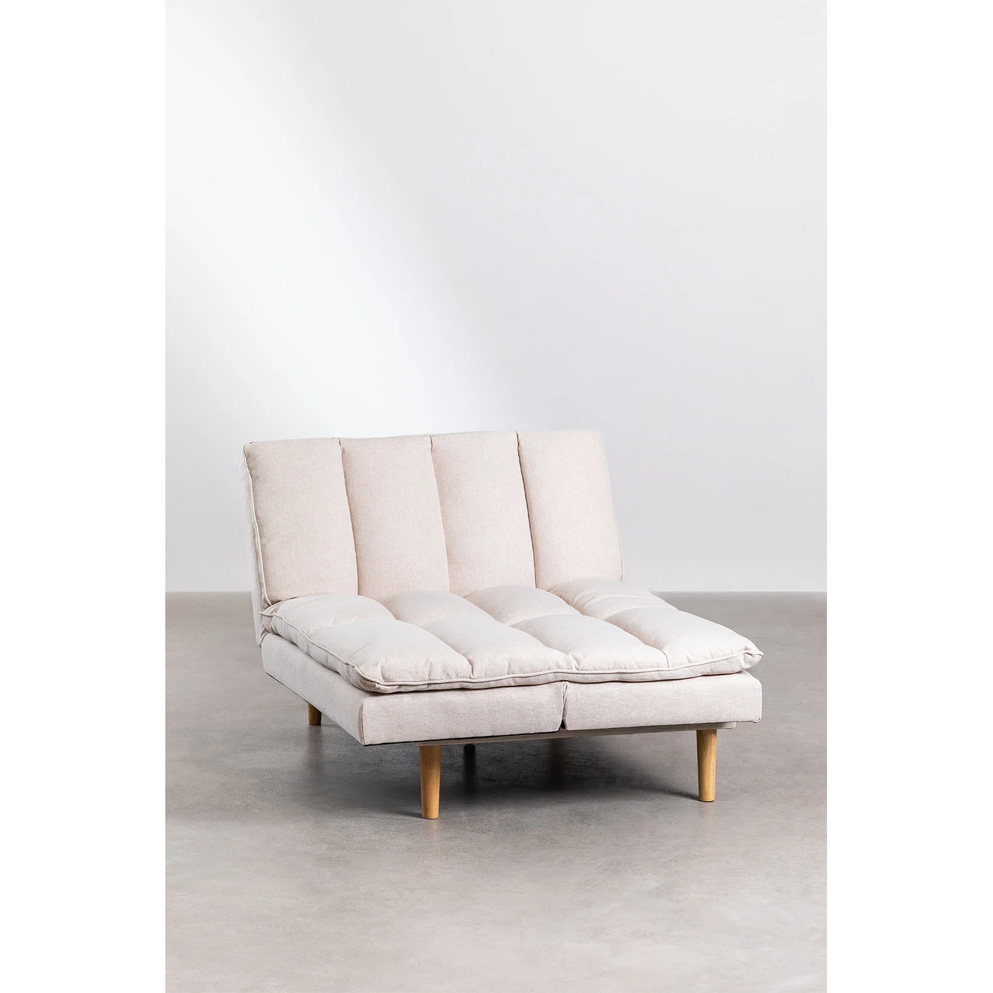 Sofá reclinable de 2 plazas en tela Veka 170 cm 8