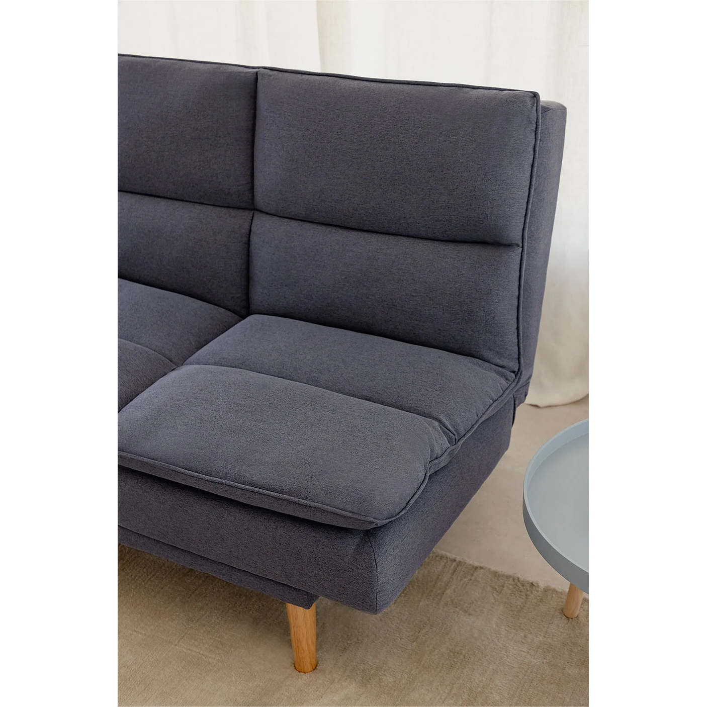 Sofá reclinable de 2 plazas en tela Veka 170 cm 14