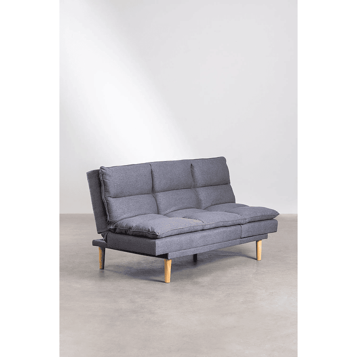 Sofá reclinable de 2 plazas en tela Veka 170 cm 16