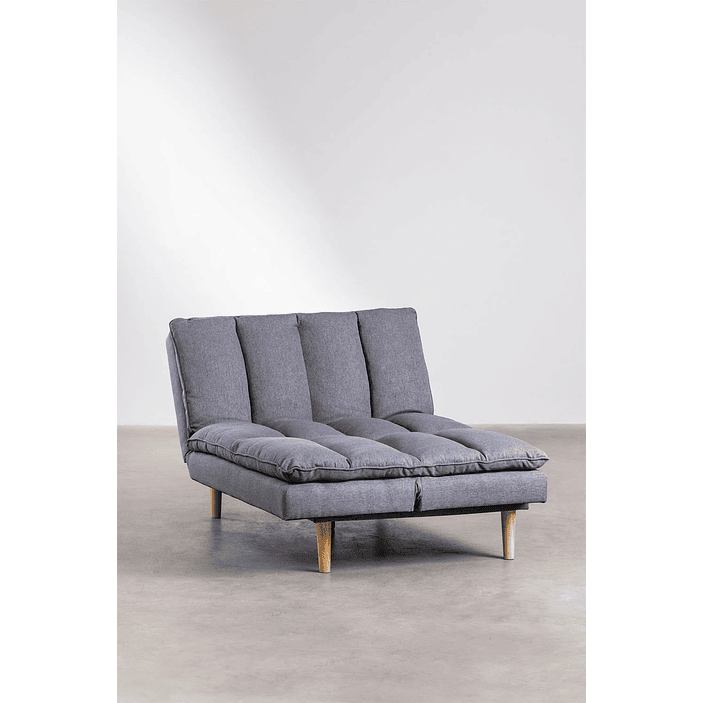 Sofá reclinable de 2 plazas en tela Veka 170 cm 19