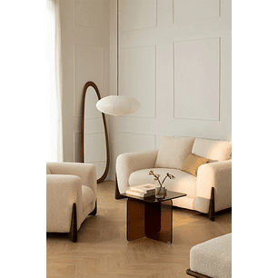 Sofá de 2 plazas en borreguito Grevena 174 cm