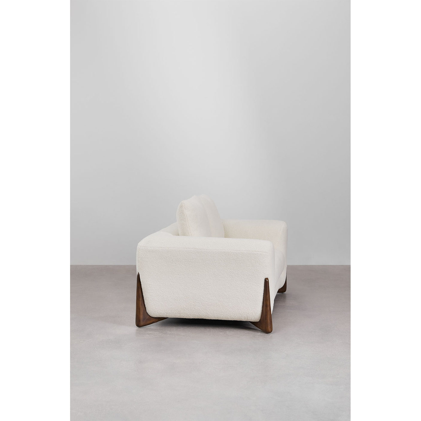 Sofá de 2 plazas en borreguito Grevena 174 cm 4