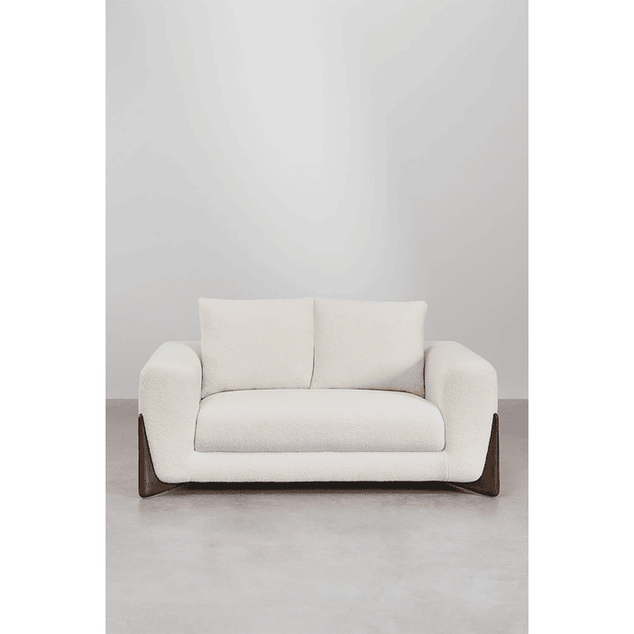 Sofá de 2 plazas en borreguito Grevena 174 cm 5