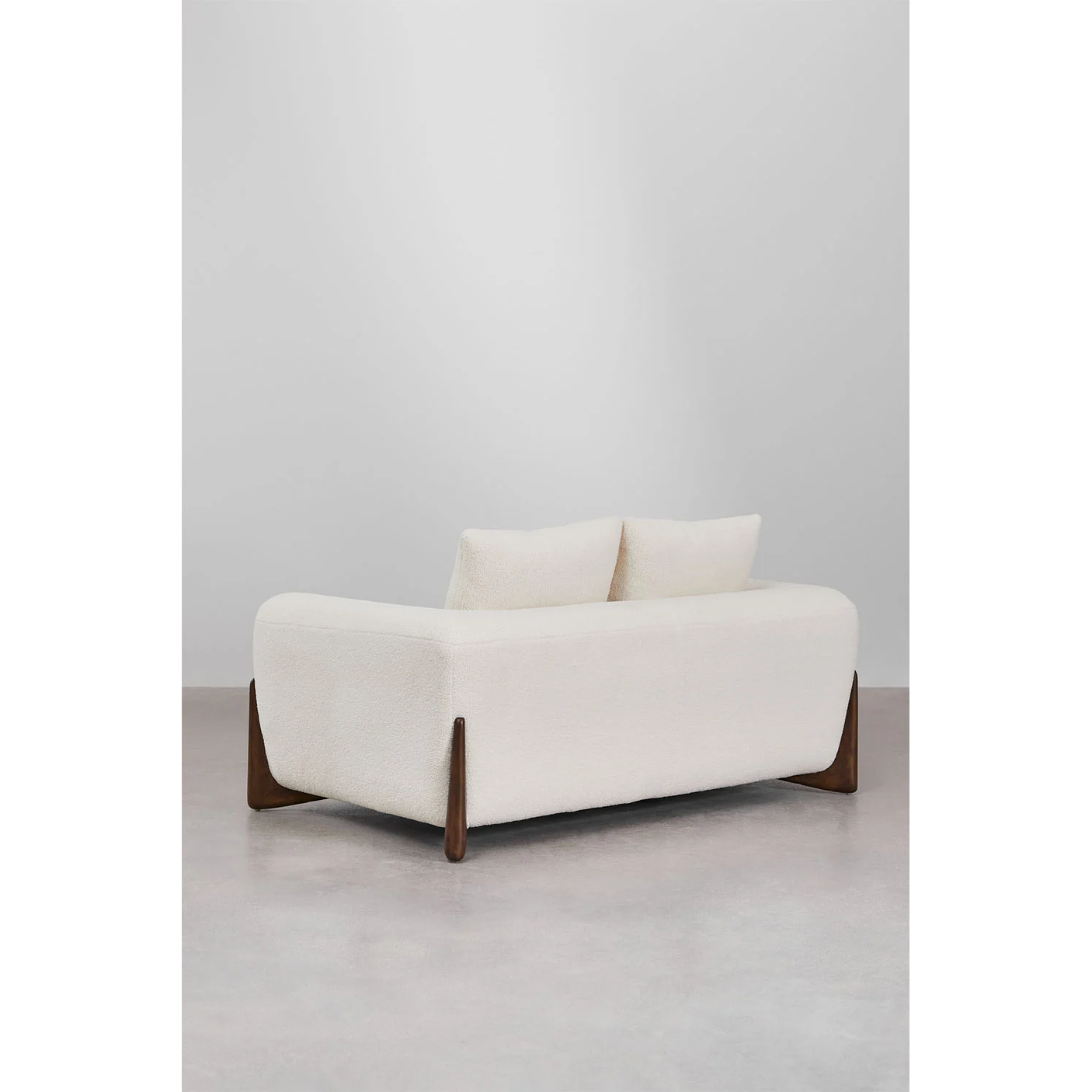 Sofá de 2 plazas en borreguito Grevena 174 cm 6