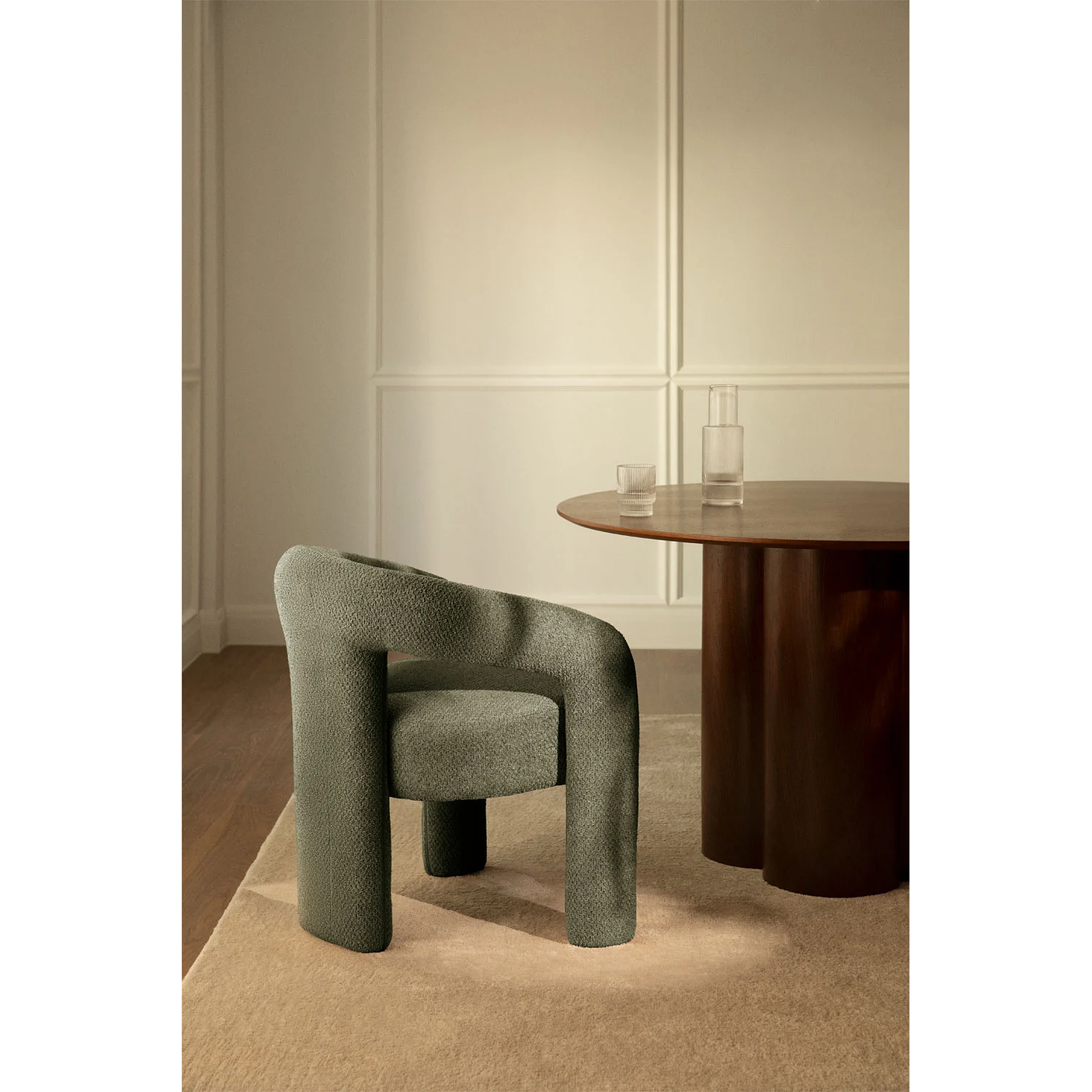 Silla de comedor tapizada Greca 20