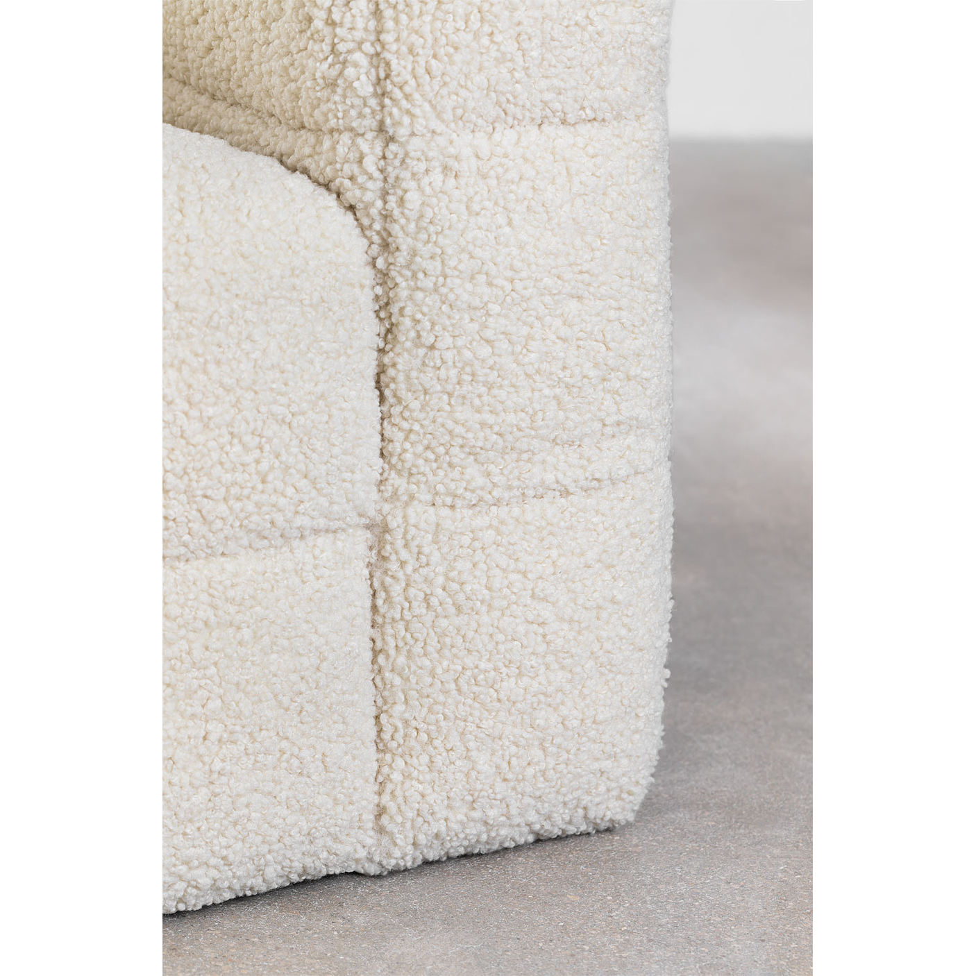 Sofá en borreguito Harriet 153 cm 7