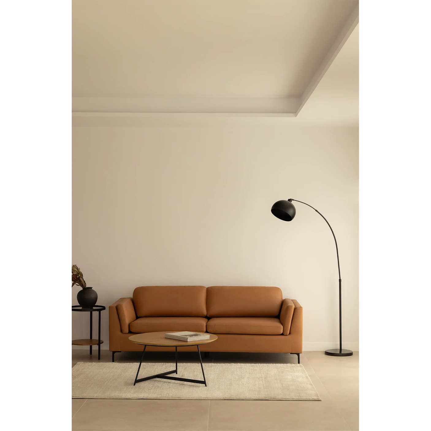 Sofá de 2 Plazas en Polipiel Soren 200 cm 2