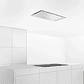 Serie 8 Extractor de techo 90 cm Cristal blanco - Miniatura 3