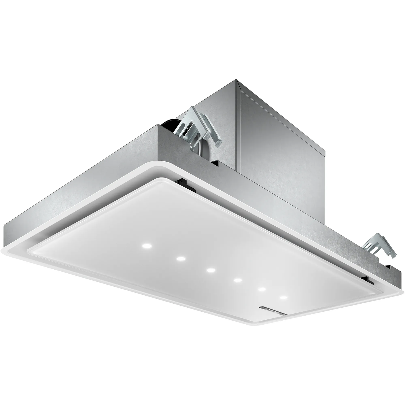 Serie 8 Extractor de techo 90 cm Cristal blanco 6