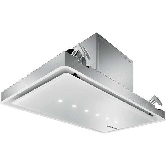 Serie 8 Extractor de techo 90 cm Cristal blanco 6