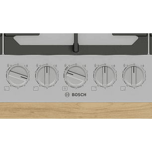 Serie 6 Placa de gas 90 cm Acero