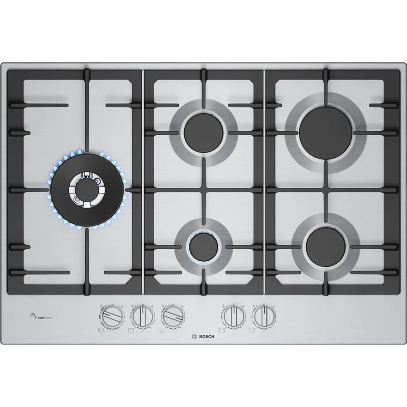 Serie 6 Placa de gas 75 cm Acero 1