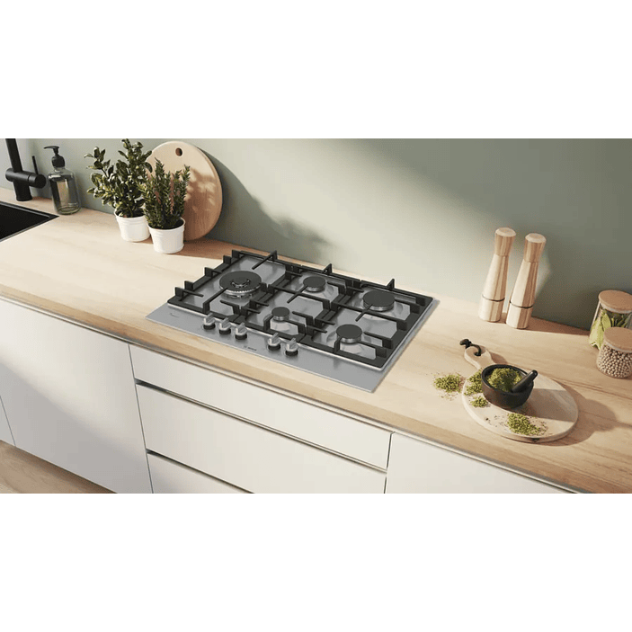 Serie 6 Placa de gas 75 cm Acero 4