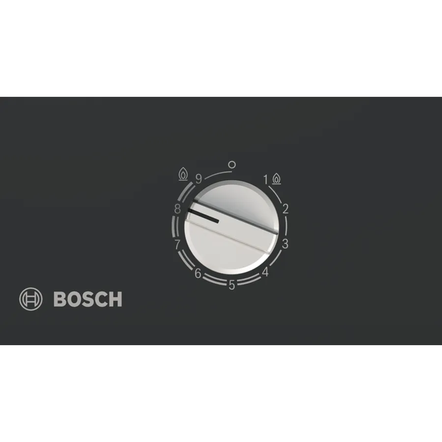 Serie 8 Placa dominó 30 cm Cristal vitrocerámico, Negro 2