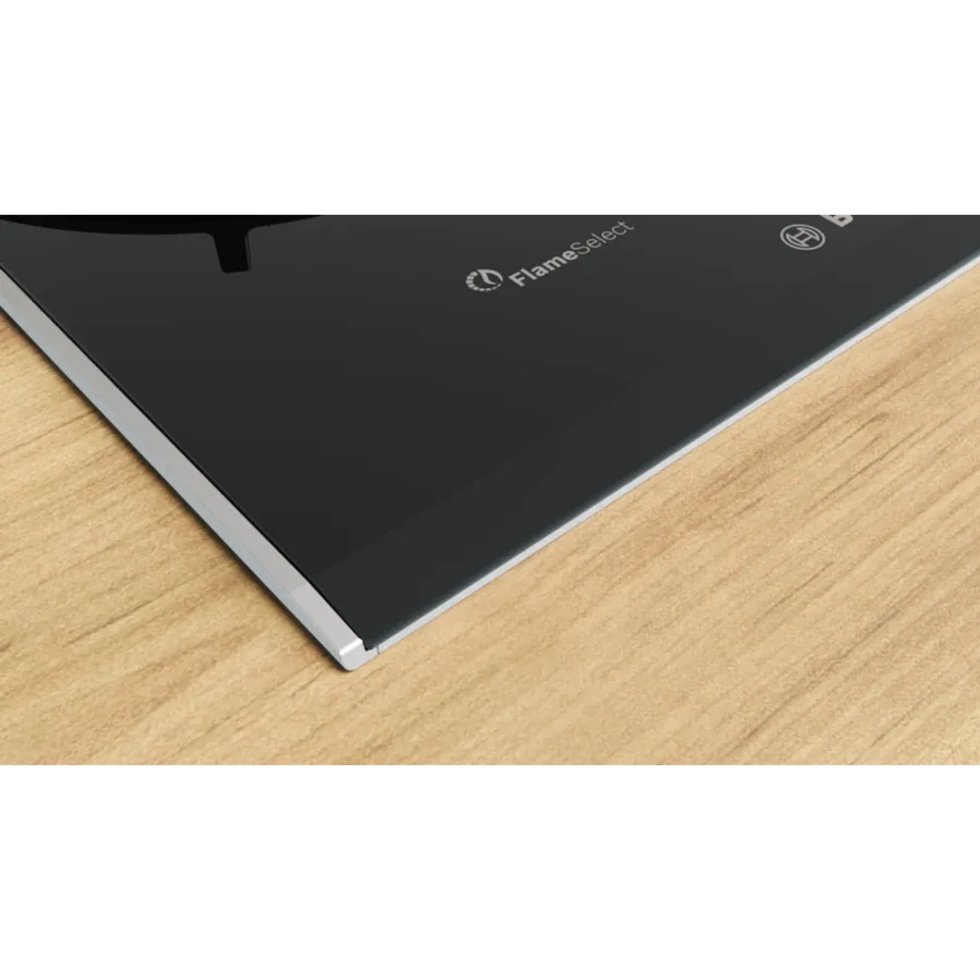 Serie 8 Placa dominó 30 cm Cristal vitrocerámico, Negro 4