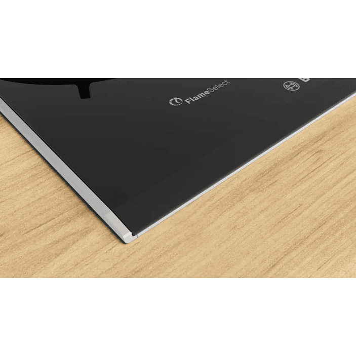 Serie 8 Placa dominó 30 cm Cristal vitrocerámico, Negro 4