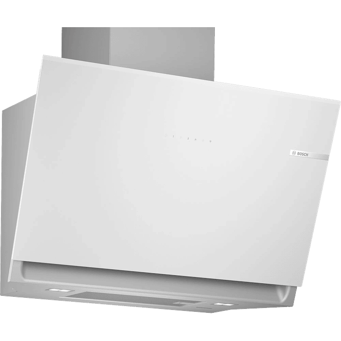 Serie 6 Campana decorativa de pared 80 cm Cristal blanco 1