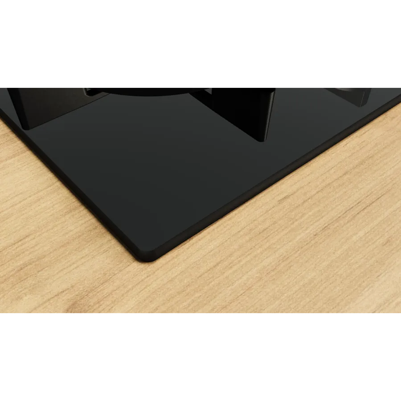 Serie 6 Placa de gas 60 cm Vidrio templado, Negro 2