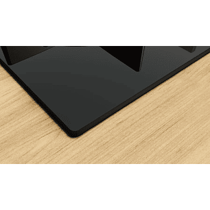 Serie 6 Placa de gas 60 cm Vidrio templado, Negro