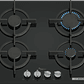 Serie 6 Placa de gas 60 cm Vidrio templado, Negro - Miniatura 1