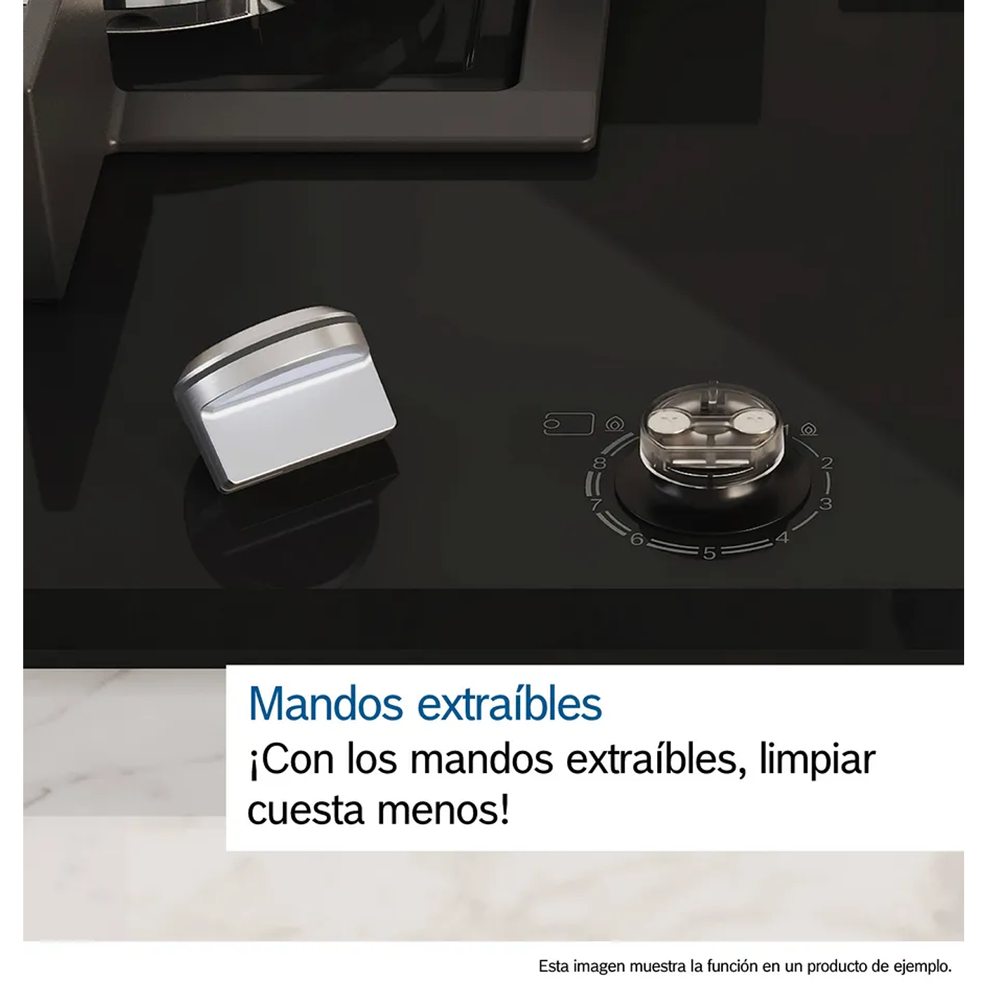 Serie 6 Placa de gas 60 cm Vidrio templado, Negro 10