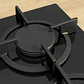 Serie 6 Placa de gas 60 cm Vidrio templado, Negro - Miniatura 2