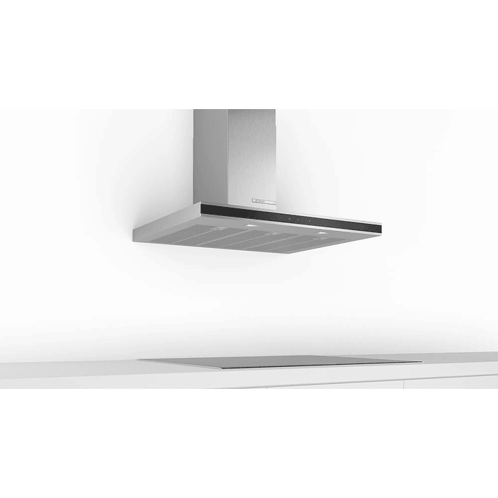 Serie 4 Campana decorativa de pared 90 cm Acero inoxidable  3