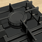 Serie 4 Placa de gas 60 cm Vidrio templado, Negro - Miniatura 2