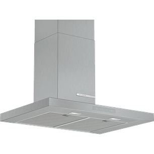 Serie 6 Campana decorativa de pared 70 cm Acero inoxidable