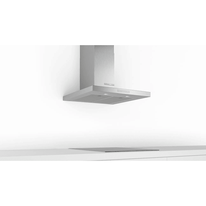 Serie 6 Campana decorativa de pared 70 cm Acero inoxidable 3