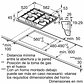 Serie 6 Placa de gas 60 cm Acero - Miniatura 10