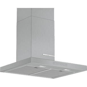 Serie 6 Campana decorativa de pared 60 cm Acero inoxidable